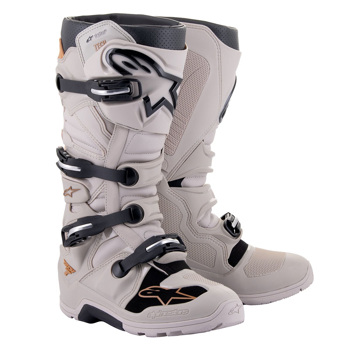 Alpinestars TECH7 エンデューロ ドライスター ブーツ グレー/サンド