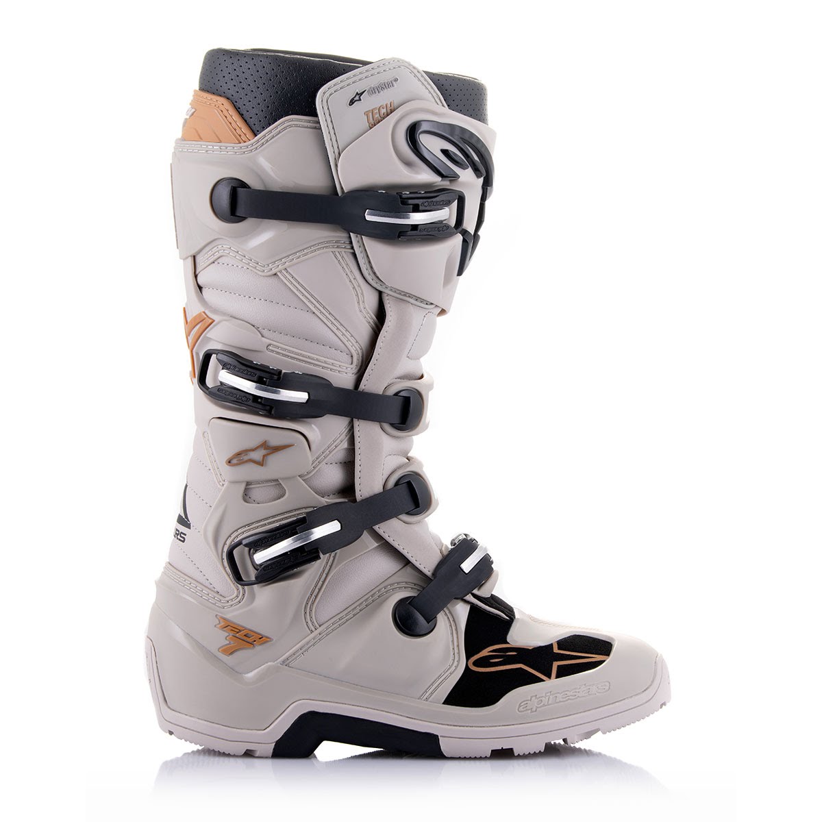 【半額】 TECH7 Alpinestars エンデューロ グレー ブーツ ドライスター バイクウェア・装備
