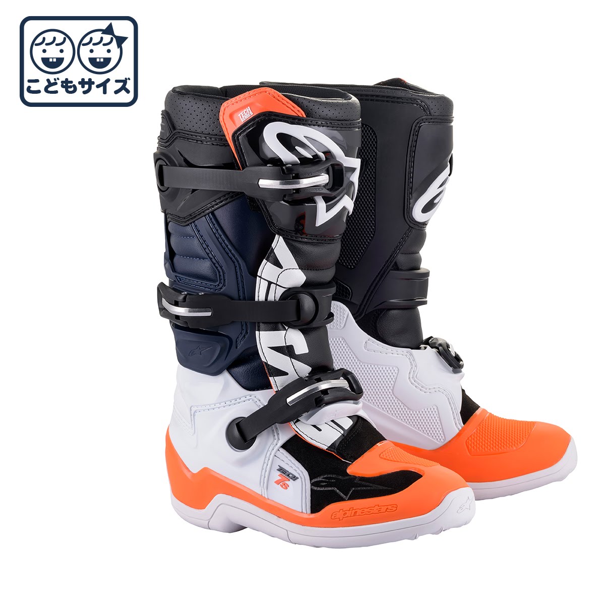 Alpinestars バイクブーツ ブラック/オレンジ Amazon.co.jp: [アルパインスターズ] スニーカーブーツ FASTER-4