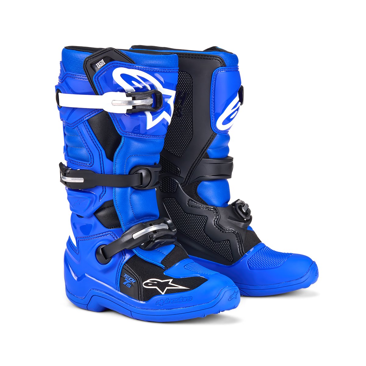 Alpinestars バイク用靴 黒/青/緑 2712118_tech_1_kx_shoes_1126-