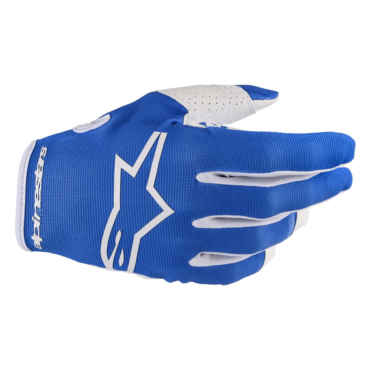 通販 Alpinestars UCLAブルー/ホワイト グローブ レーダー ユース バイクウェア・プロテクション
