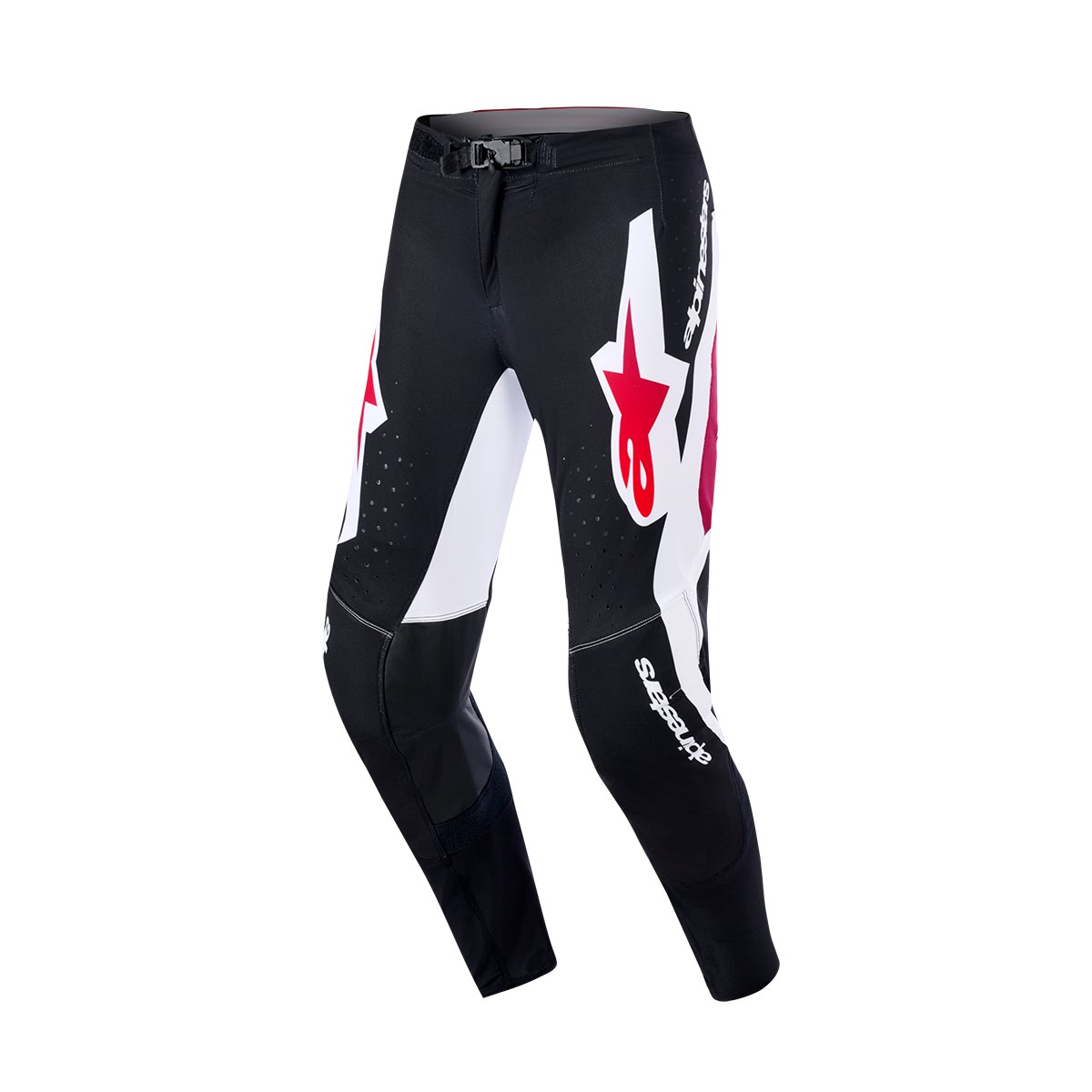 Alpinestars オンロードパンツ XLサイズ　レッド ブラック　ホワイト Alpinestars スーパーテックプロパンツ ビスタ ブラック/レッド