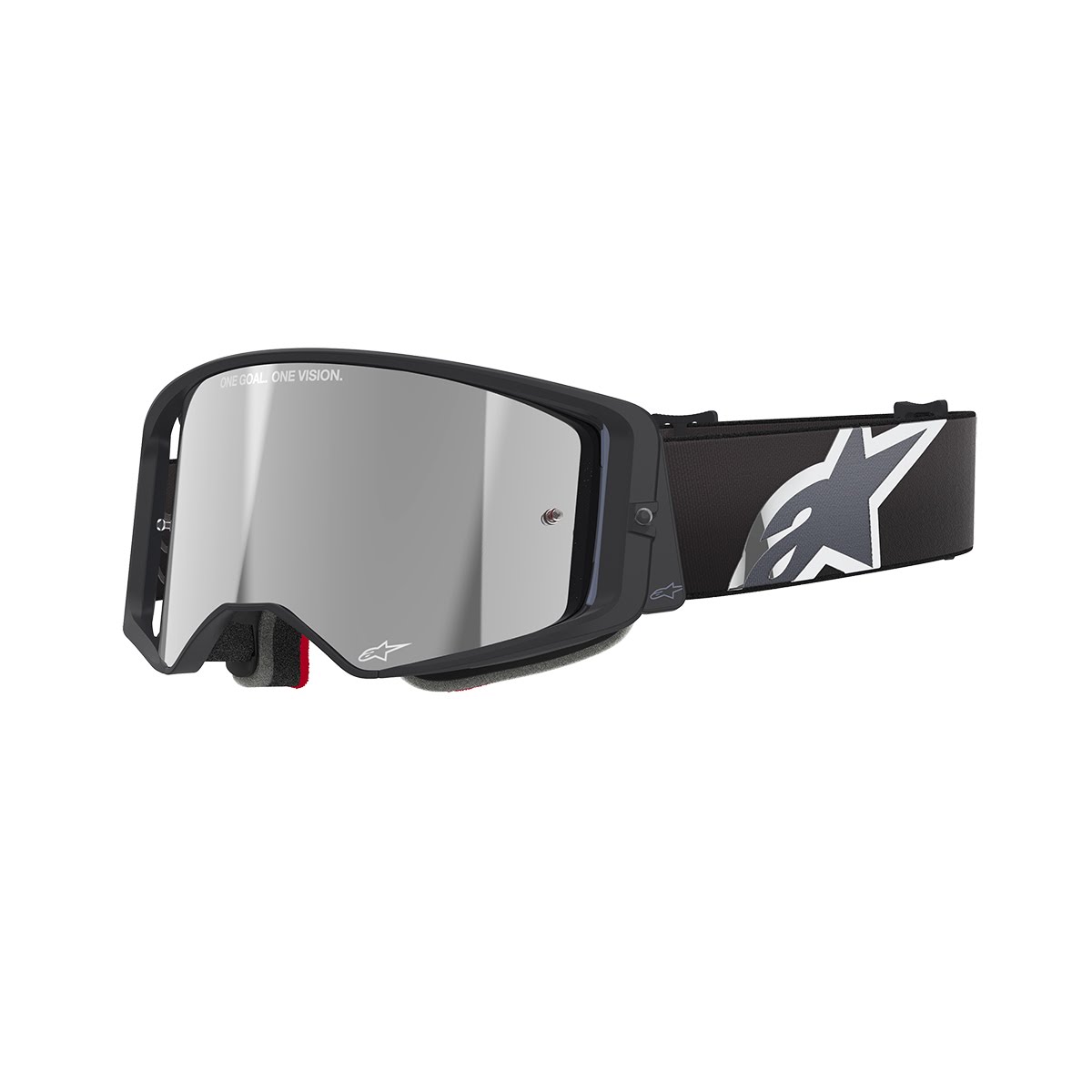 Alpinestars スーパーテックゴーグル ブラック/グレー/シルバーミラー