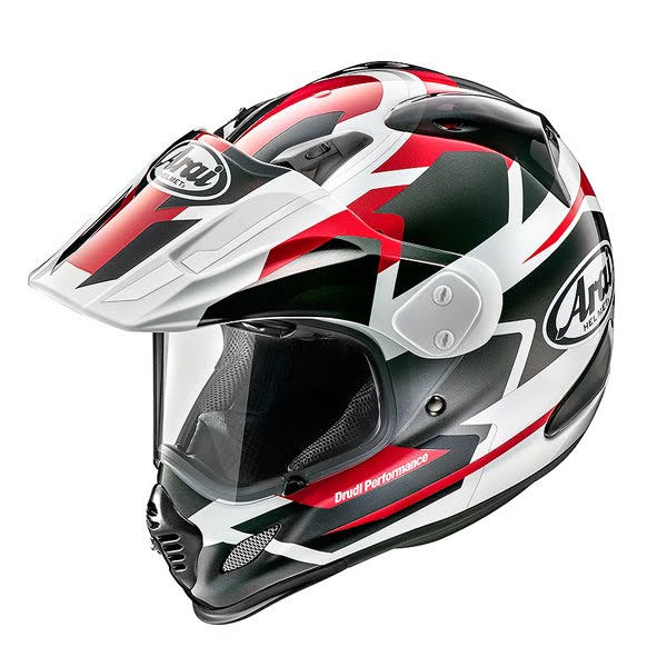 Arai TOURCROSS3 DEPARTURE レッド| Dirtbikeplus (ダートバイク