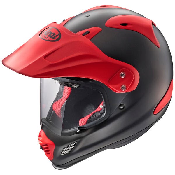 Arai TOUR CROSS 3 FLAT ブラック/レッド| Dirtbikeplus (ダートバイクプラス)