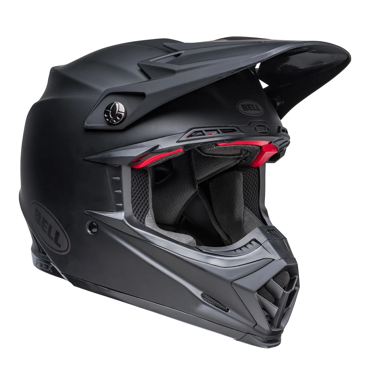 BELL MOTO-9S FLEX ヘルメット マットブラック| Dirtbikeplus (ダートバイクプラス)