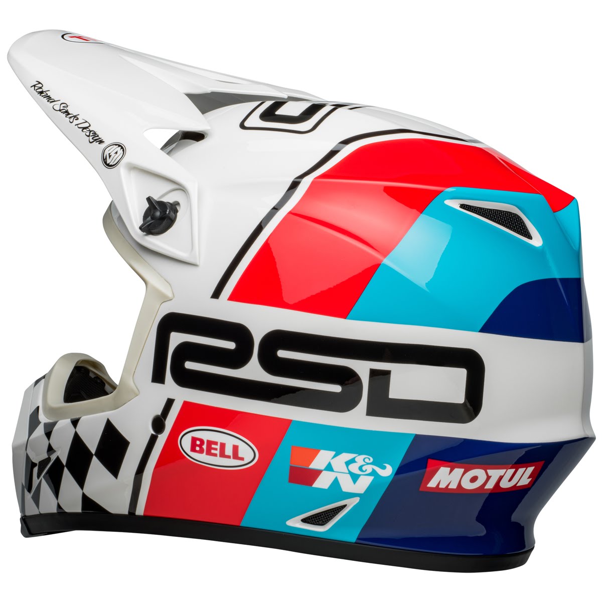 BELL MX-9 MIPS ヘルメット RSD ザ・ラリー ブラック/ホワイト