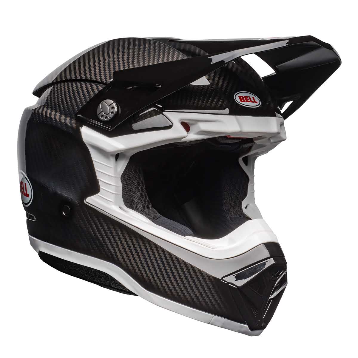 MOTO-10 スフェリカル ヘルメット ブラック/ホワイト