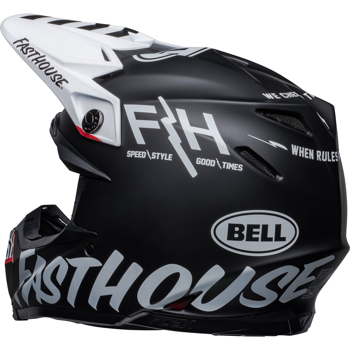 BELL MX-9 fasthouse バイク用ヘルメット Bell MX-9 Mips Fasthouse Prospect Helmet - RevZilla