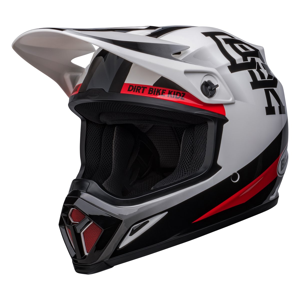 BELL MX-9 MIPS ヘルメット トゥイッチ DBK ホワイト/ブラック