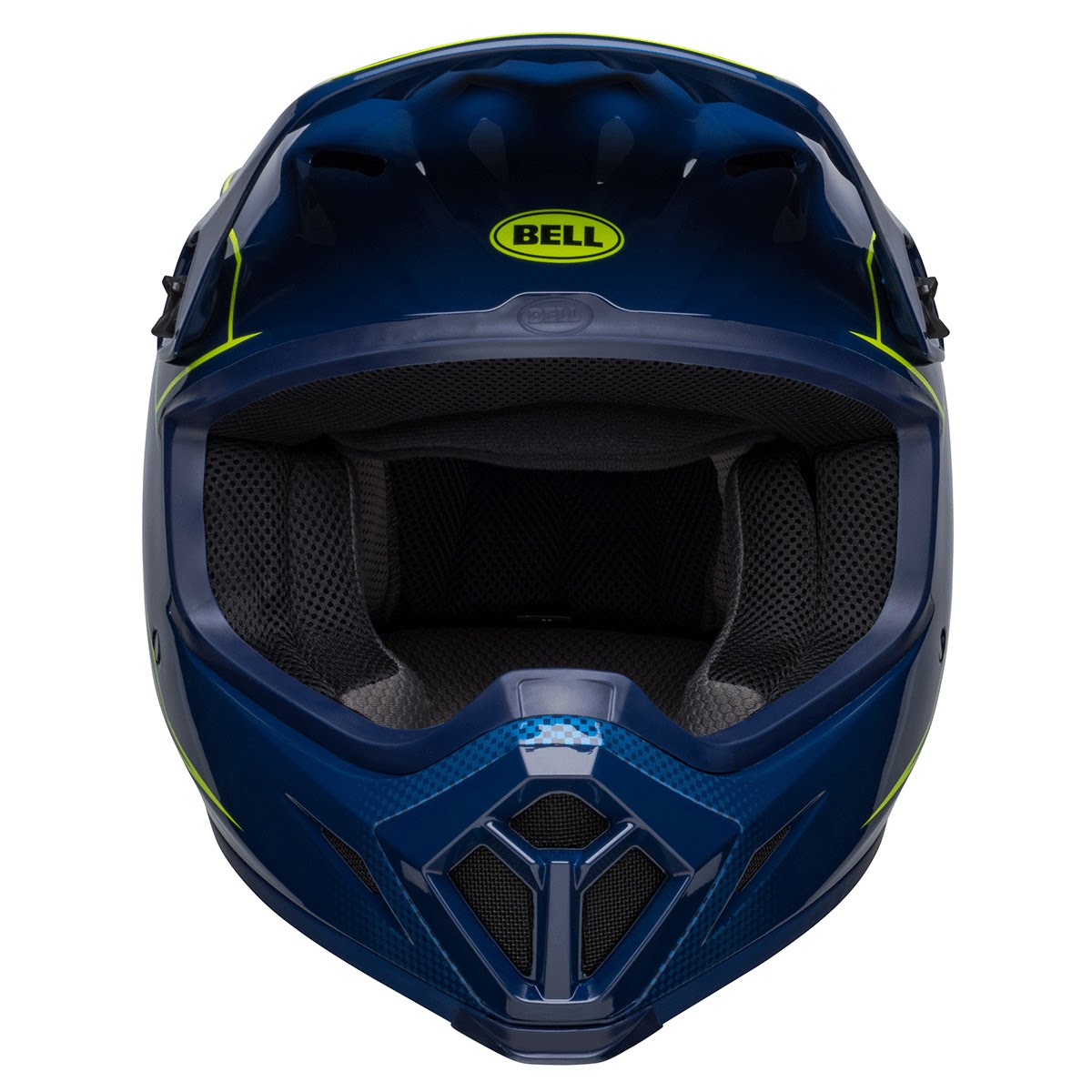 BELL ヘルメット BELL MX-9 MIPS ヘルメット ゾーン ネイビー/レティーナ| Dirtbikeplus