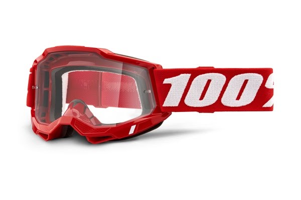 100% ACCURI2 OTG ゴーグル レッド| Dirtbikeplus (ダートバイク