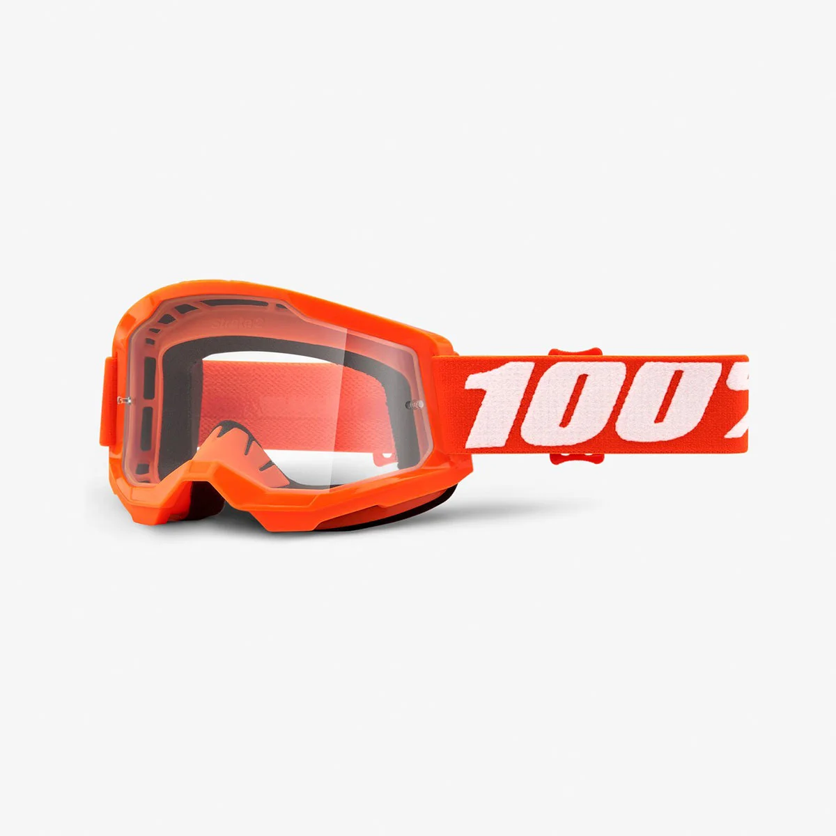 100% STRATA2 ゴーグル オレンジ| Dirtbikeplus (ダートバイクプラス)