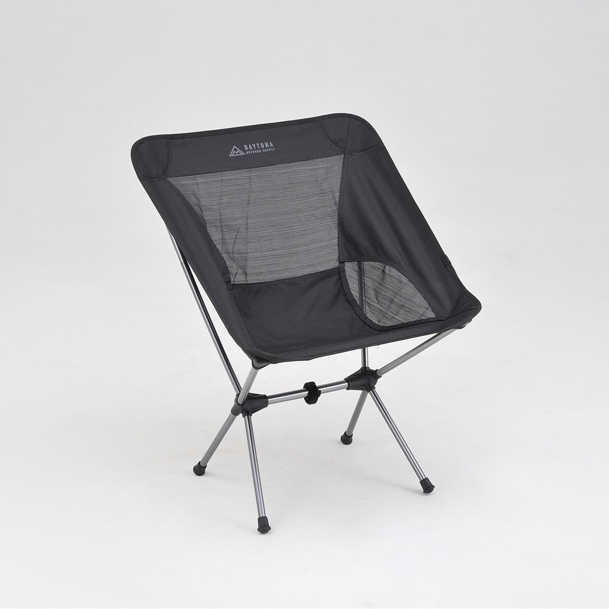 DAYTONA コンパクトアウトドアチェア ブラック| Dirtbikeplus (ダート