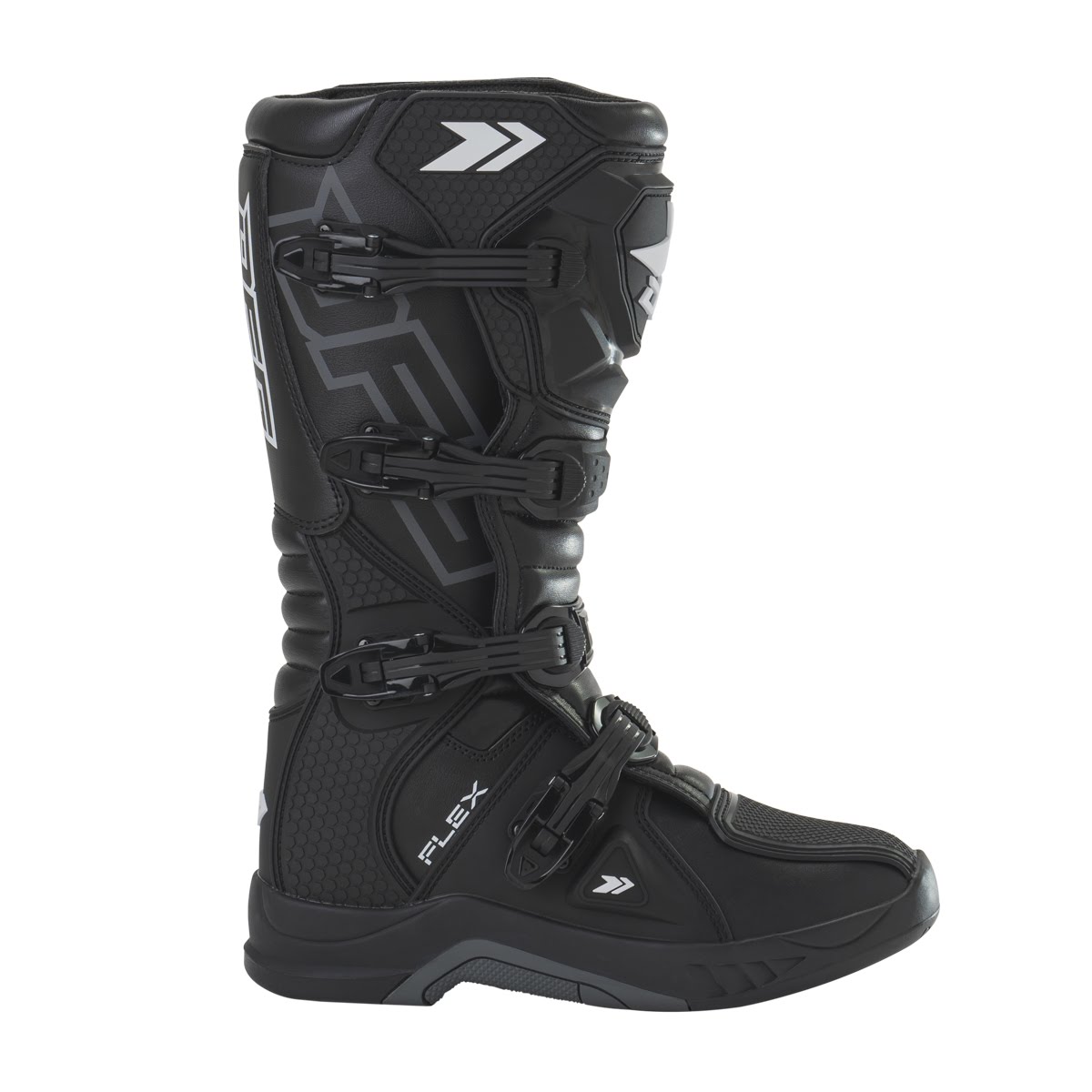 DFG フレックスブーツ ブラック| Dirtbikeplus (ダートバイクプラス)