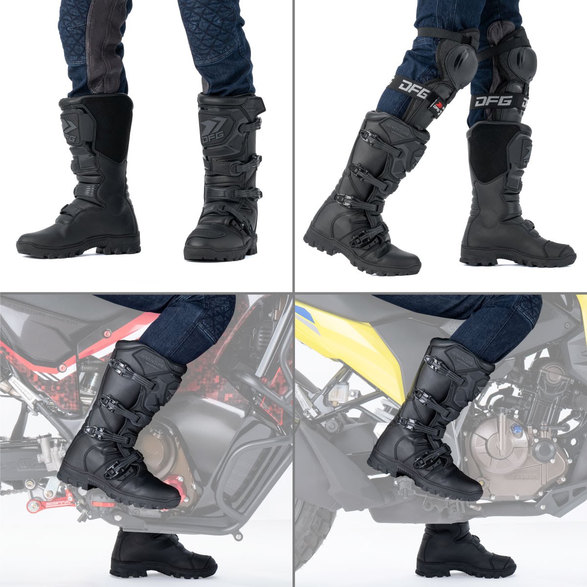 DFG アドベンチャーWPブーツ| Dirtbikeplus (ダートバイクプラス)