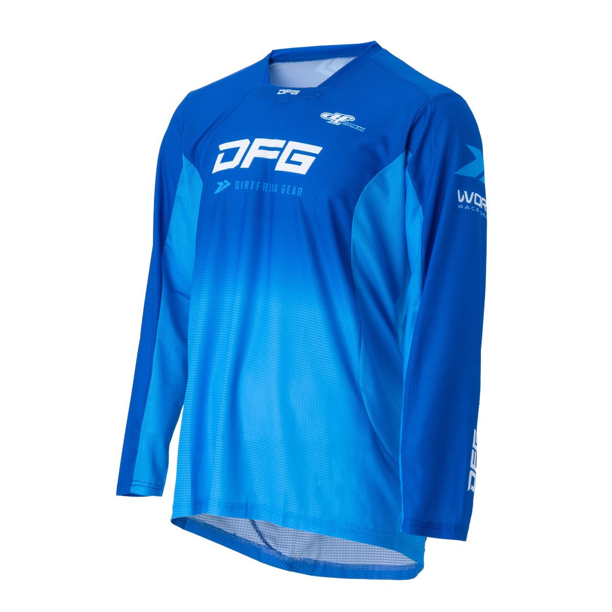 DFG ワークスジャージ ブルー/ネイビー| Dirtbikeplus (ダート