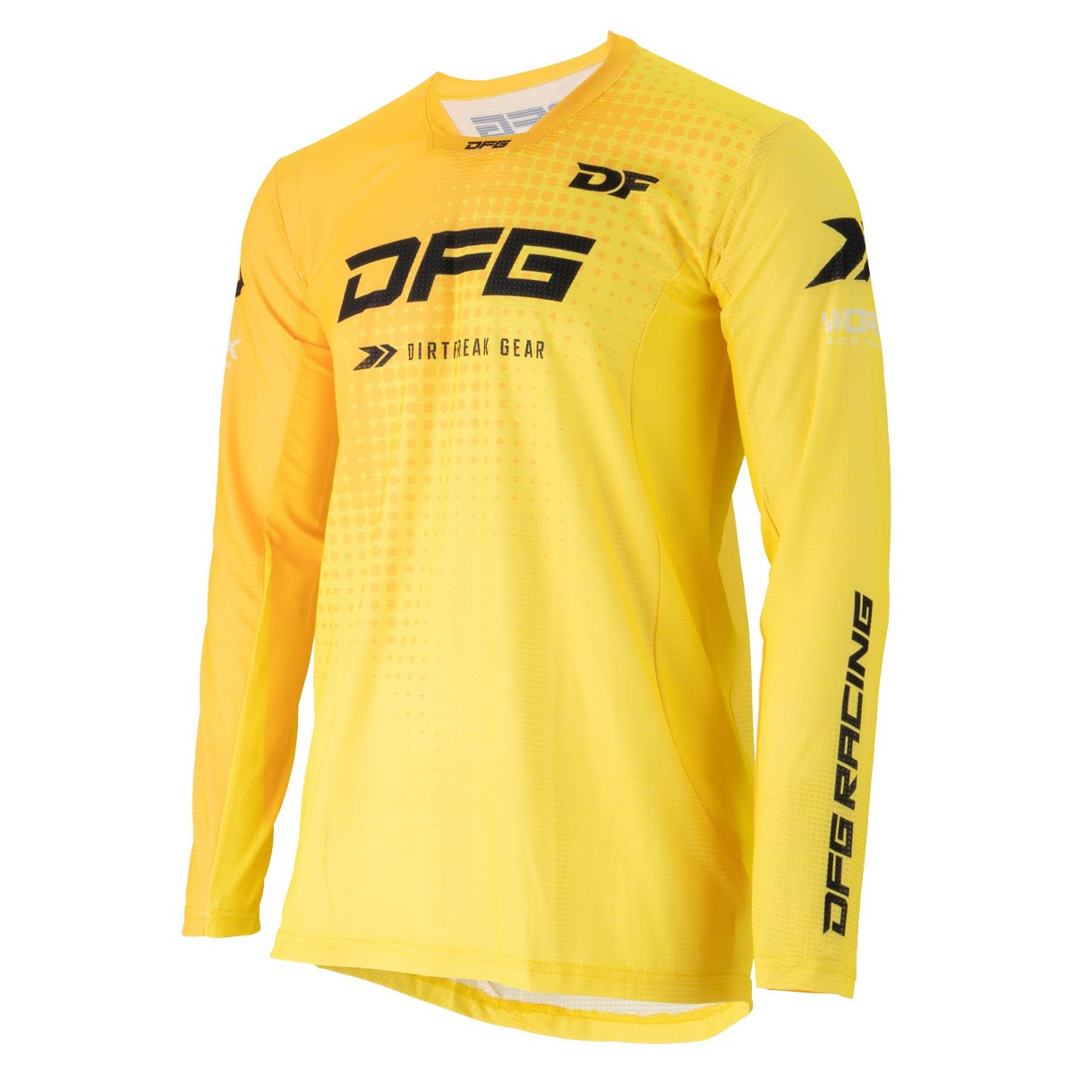 DFG ワークスジャージ トーン イエロー| Dirtbikeplus (ダートバイク