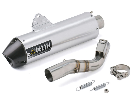 DELTA バレル4サイレンサー| Dirtbikeplus (ダートバイクプラス)