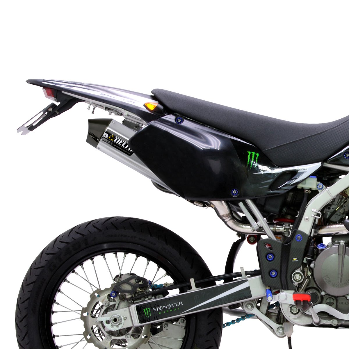 DELTA バレル4サイレンサー| Dirtbikeplus (ダートバイクプラス)
