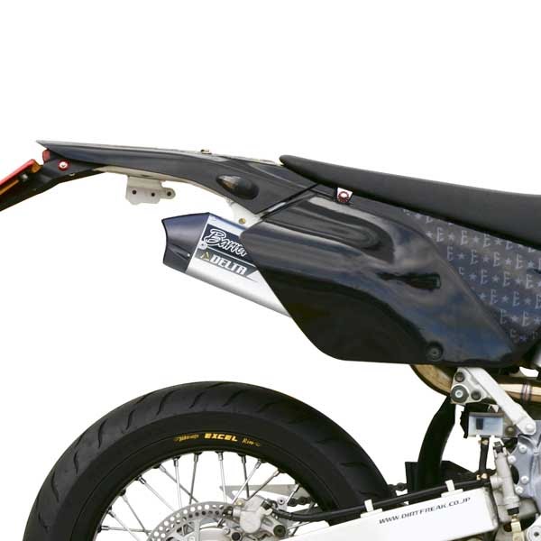 DELTA バレル4-S(JMCA)サイレンサー| Dirtbikeplus (ダートバイクプラス)