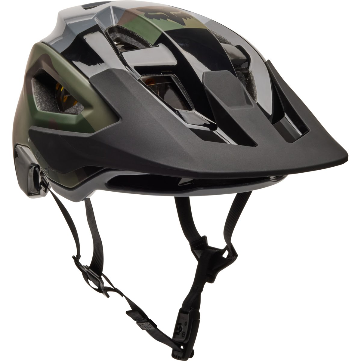 FOX BIKE スピードフレームプロ ヘルメット オリーブカモ