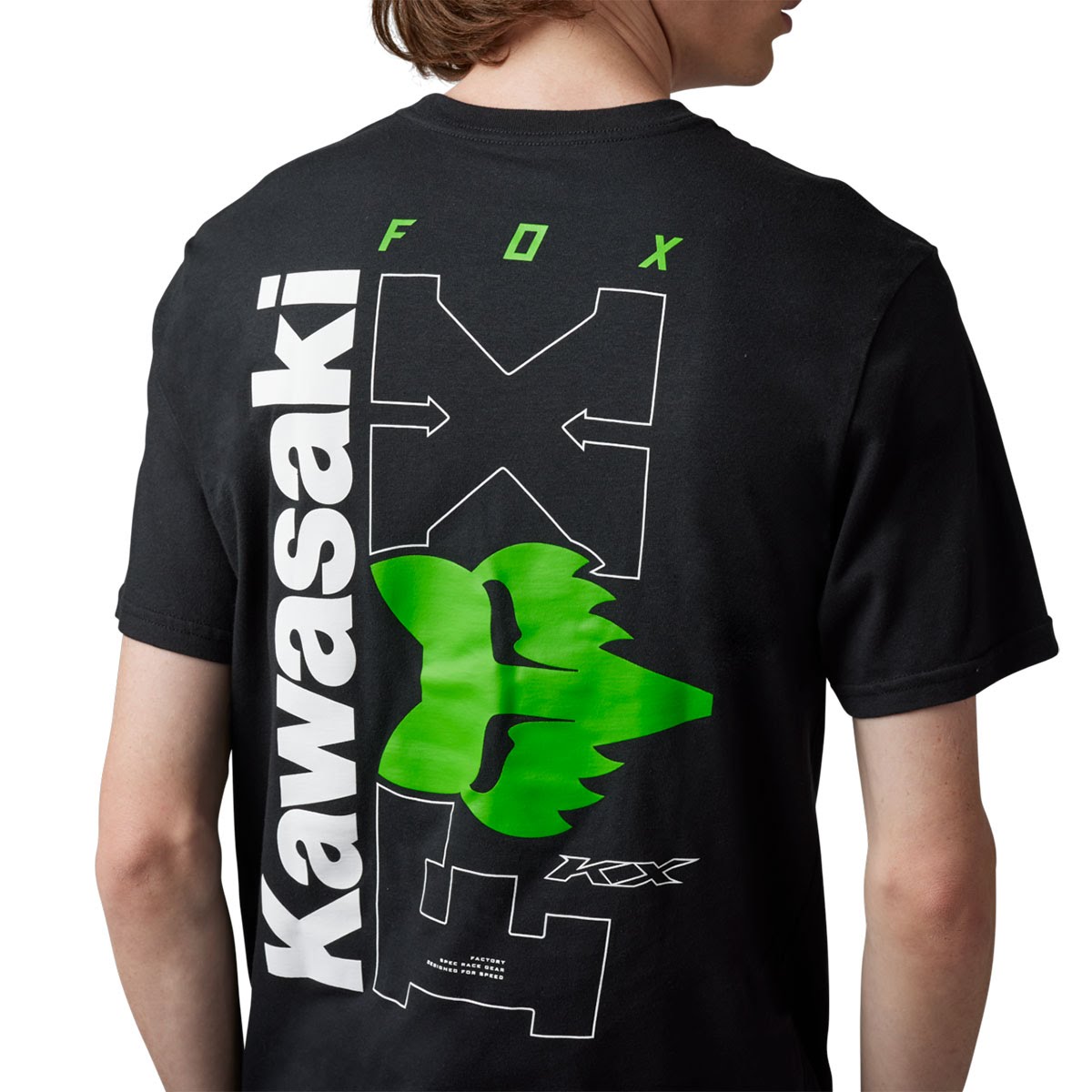 FOX RACING カワサキⅡ Tシャツ ブラック| Dirtbikeplus (ダートバイク