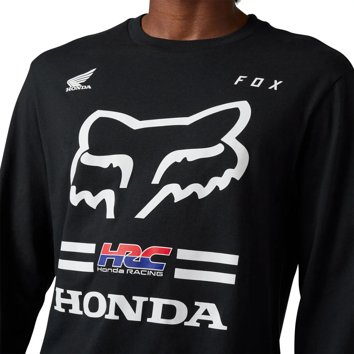 2023格安 フォックス FOX ロングスリーブTシャツ ホンダ 黒 Lサイズ