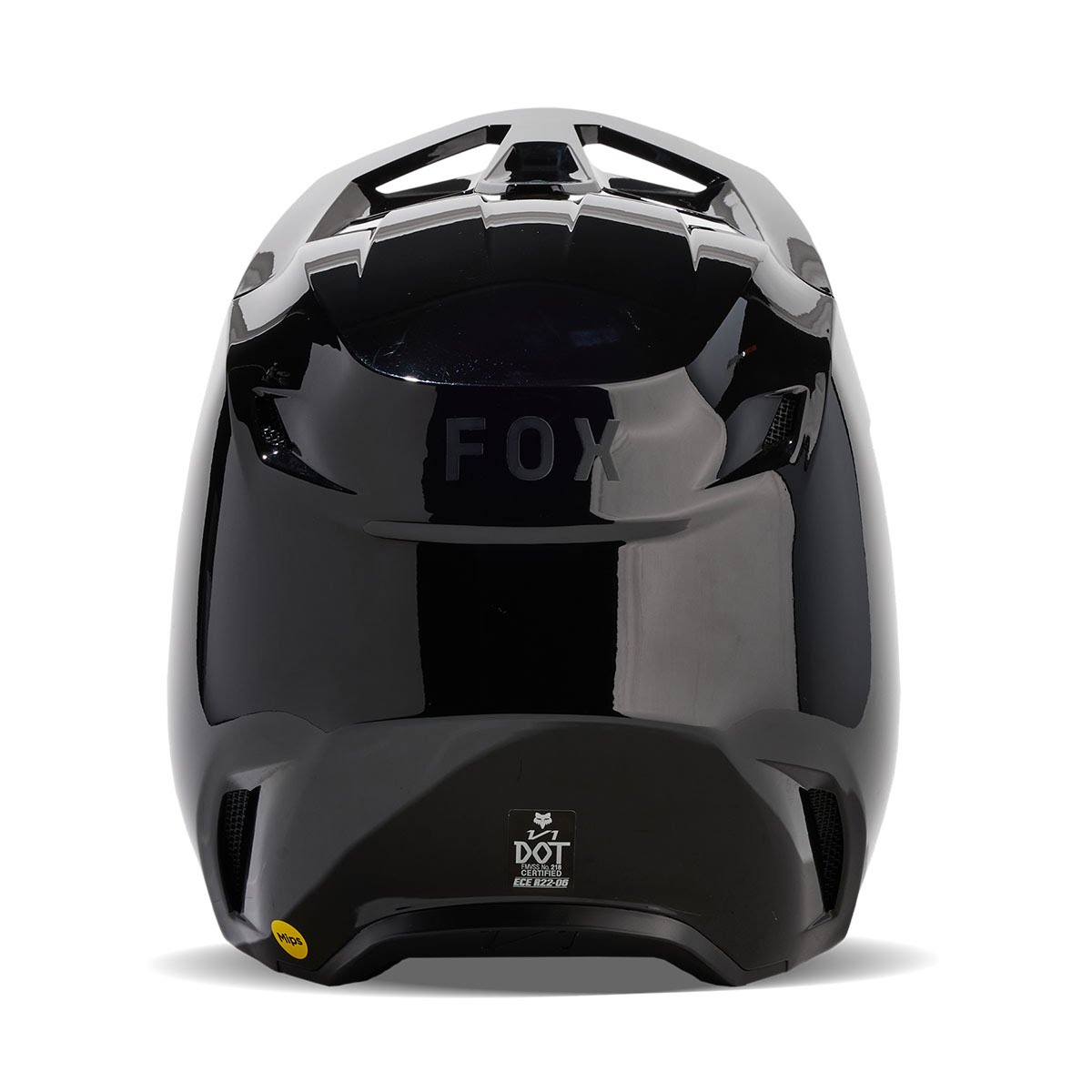 FOX V1 ヘルメット Sサイズ ブラック 公道使用可のFOX V1シリーズに新色、マットブラックはストリート