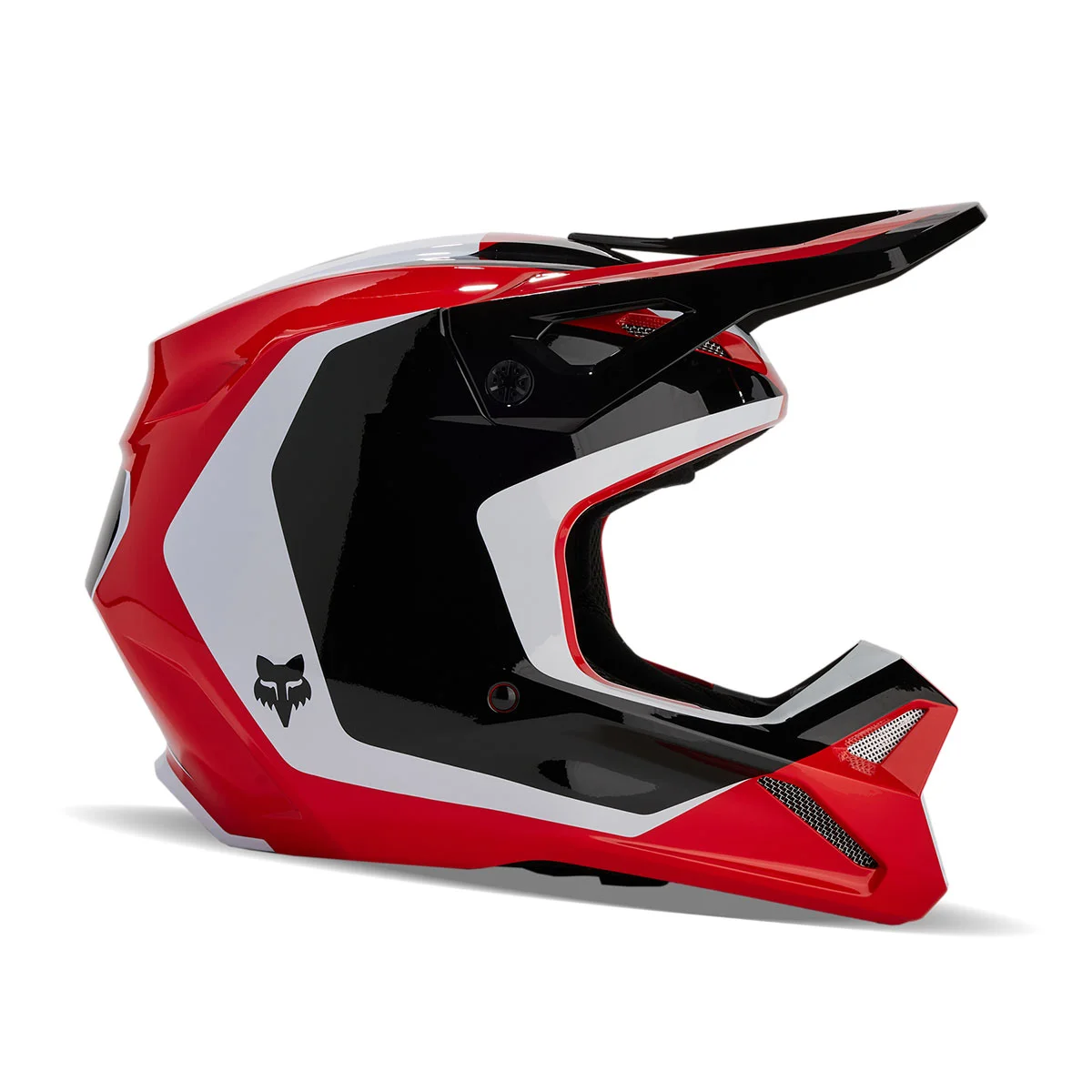 FOX RACING V1ヘルメット ニトロ フローレッド| Dirtbikeplus 