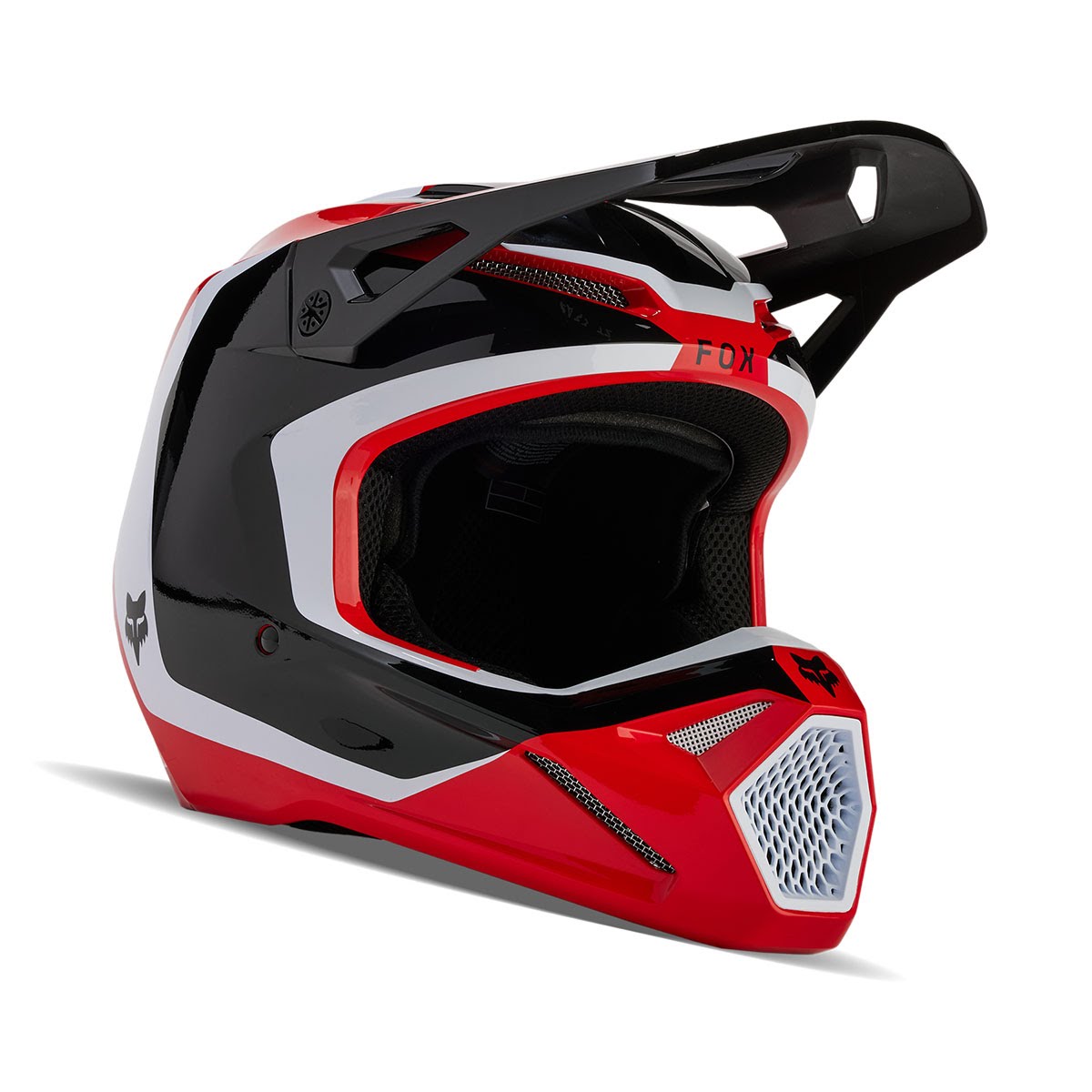 FOX RACING V1 ペリル XL オフロードヘルメット フローレッド FOX RACING V1ヘルメット ニトロ フローレッド| Dirtbikeplus