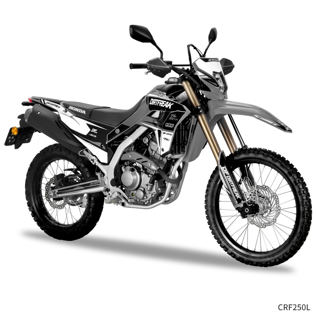 FACTORY EFFEX グラフィックキット CRF250L（MD47）| Dirtbikeplus