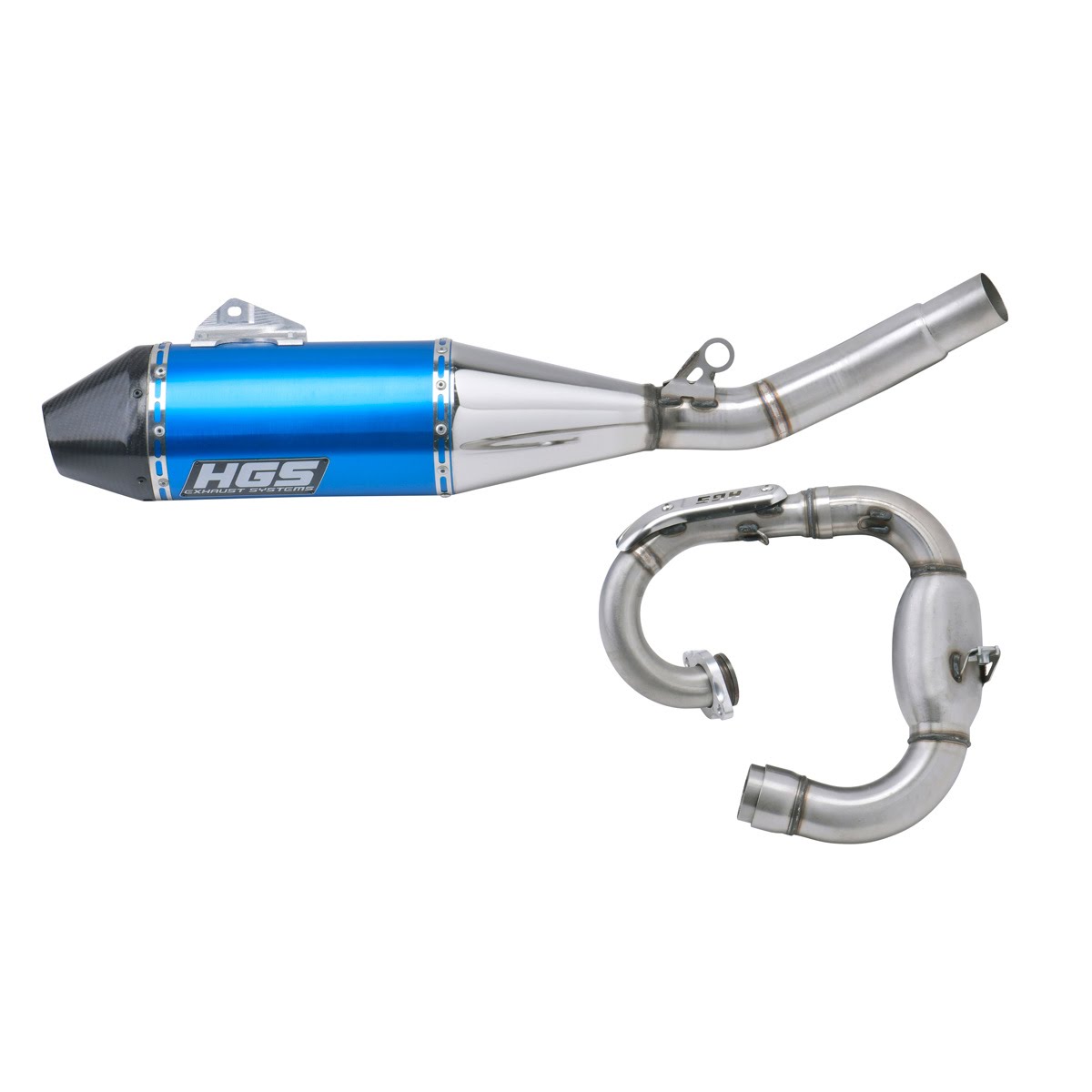 HGS コンプリートエキゾーストシステム　CRF250R/RX用 HGS Exhaust Systems コンプリートエキゾーストシステム