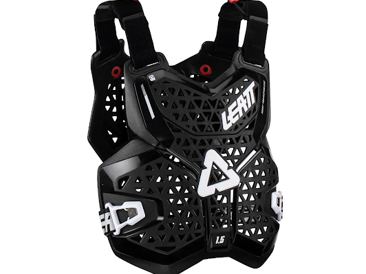 LEATT 1.5 チェストプロテクター ブラック| Dirtbikeplus (ダート  