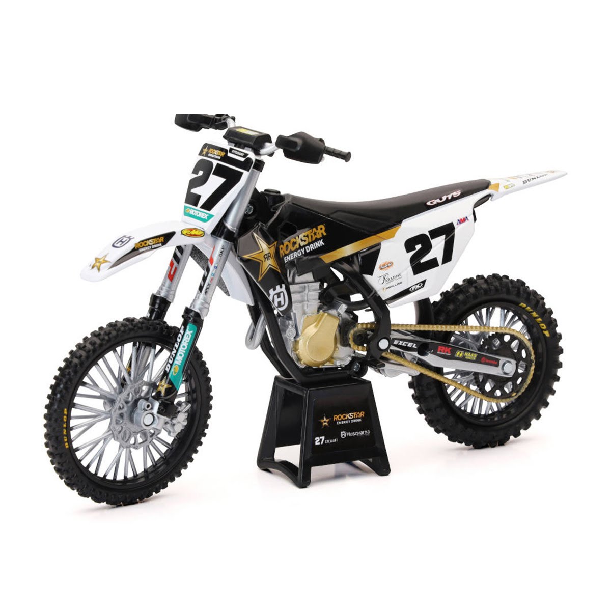 NEWRAY 1/12 ダイキャストモデル Husqvarna FC450 (Malcolm Stewart