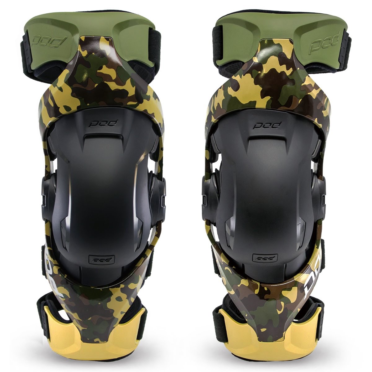 POD MX K4 2.0 CAMO リミテッド ニーブレース 左右セット