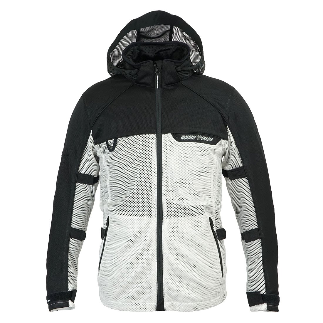 ラフアンドロード RR7352BK/SV3 ダイレクトエアメッシュパーカーFP