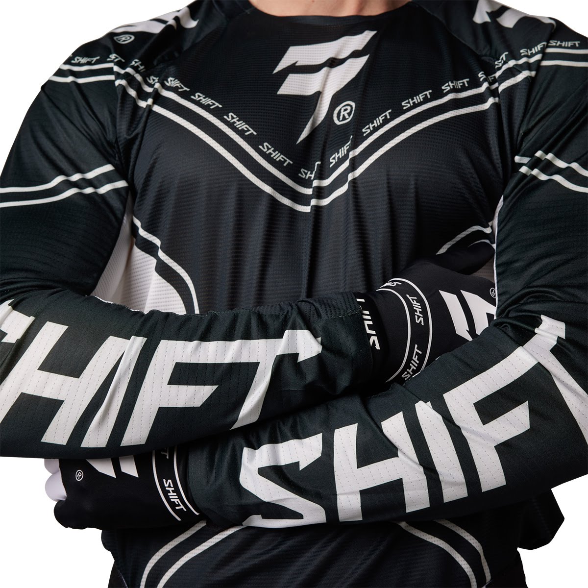 SHIFT ブラックレーベル ジャージ クイック ブラック
