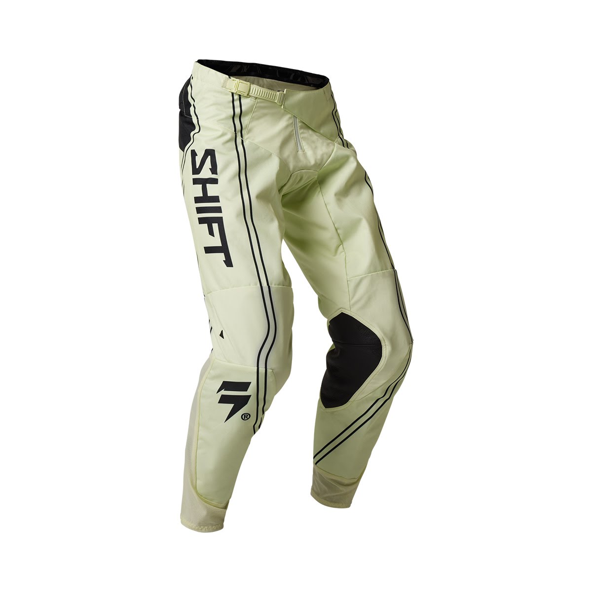 Shift White Label Rokr オフロードパンツバイクブラック32 White Label Blak Pant Black/Black – Sleek MX Protection