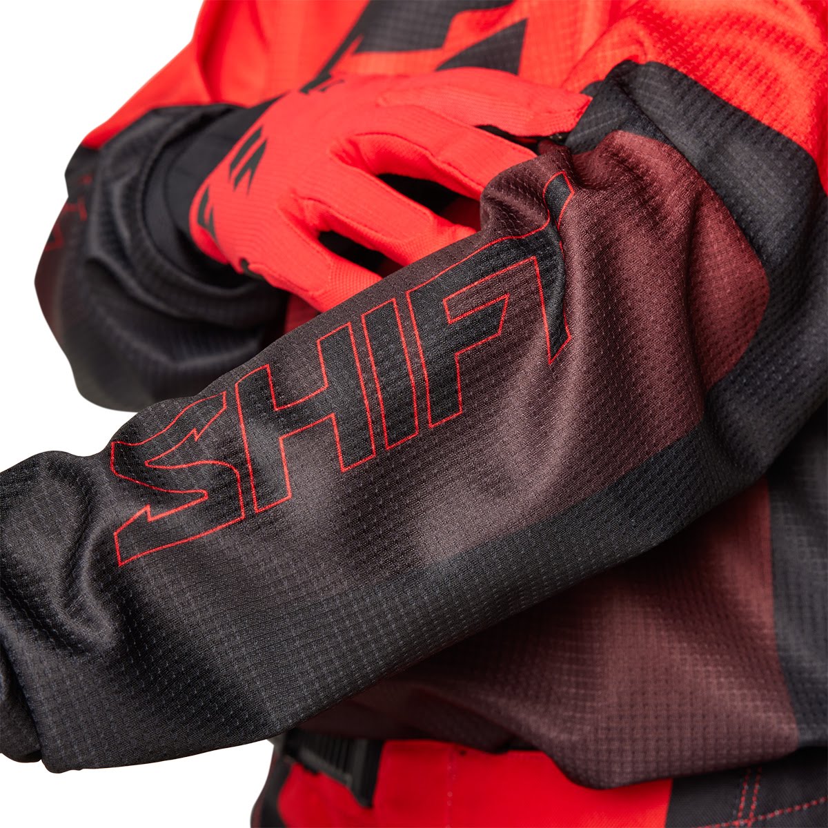 SHIFT ユース ホワイトレーベル ジャージ ポズン フローレッド