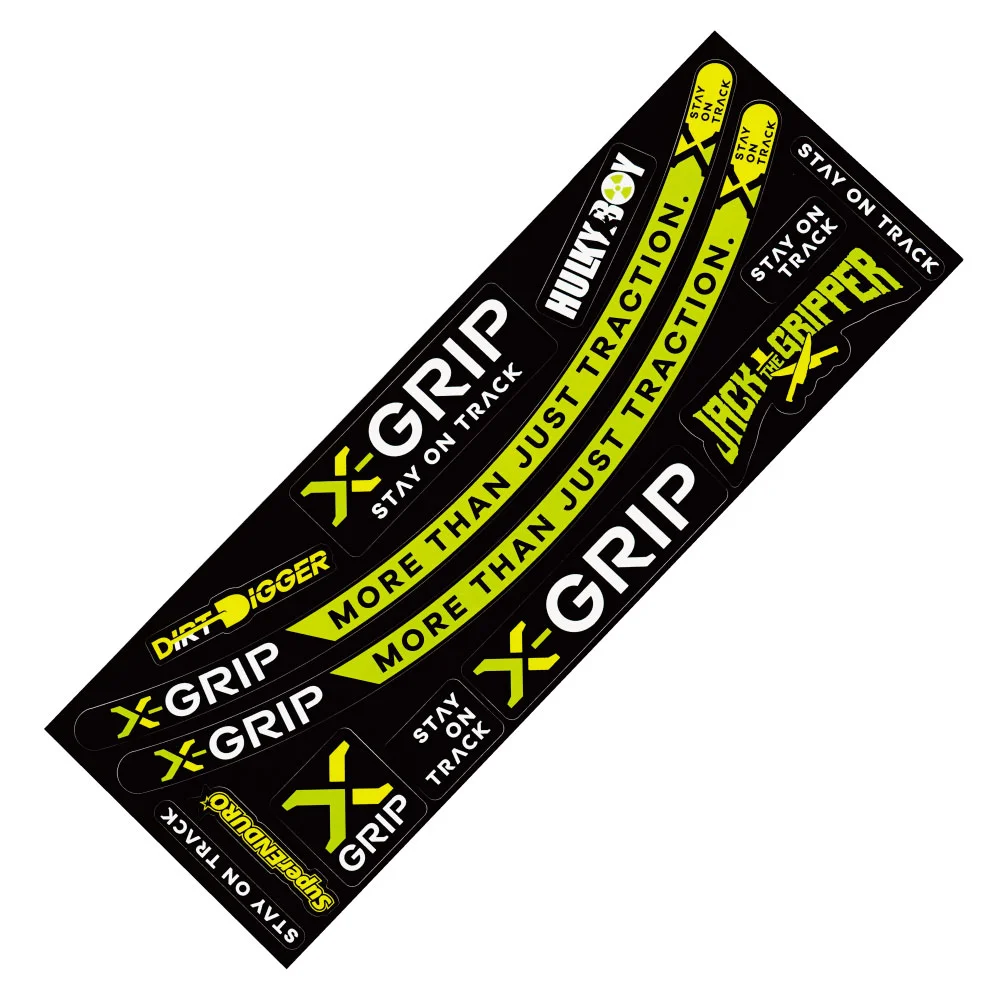X-Grip リムステッカー スペシャルパッケージ| Dirtbikeplus (ダートバイクプラス)
