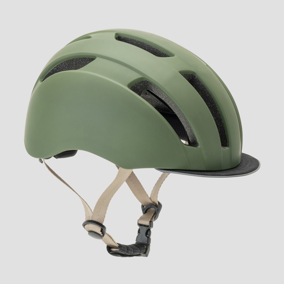 CROSS SECTION スキップ アーバン ヘルメット マットオリーブ