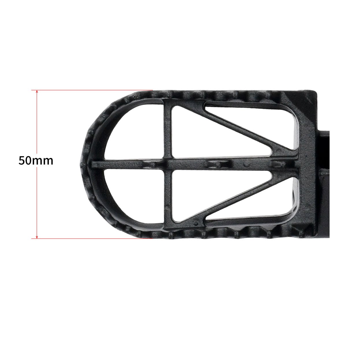 ZETA ワイドフットペグ クロモリ| Dirtbikeplus (ダートバイク