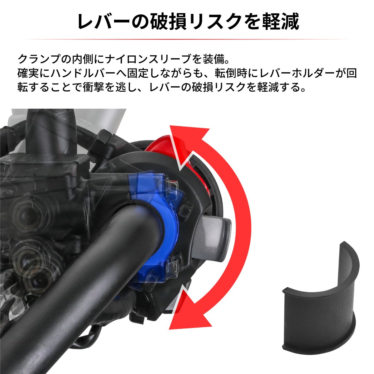 ZETA ローテティングバークランプ ブレーキ側・クラッチ側用