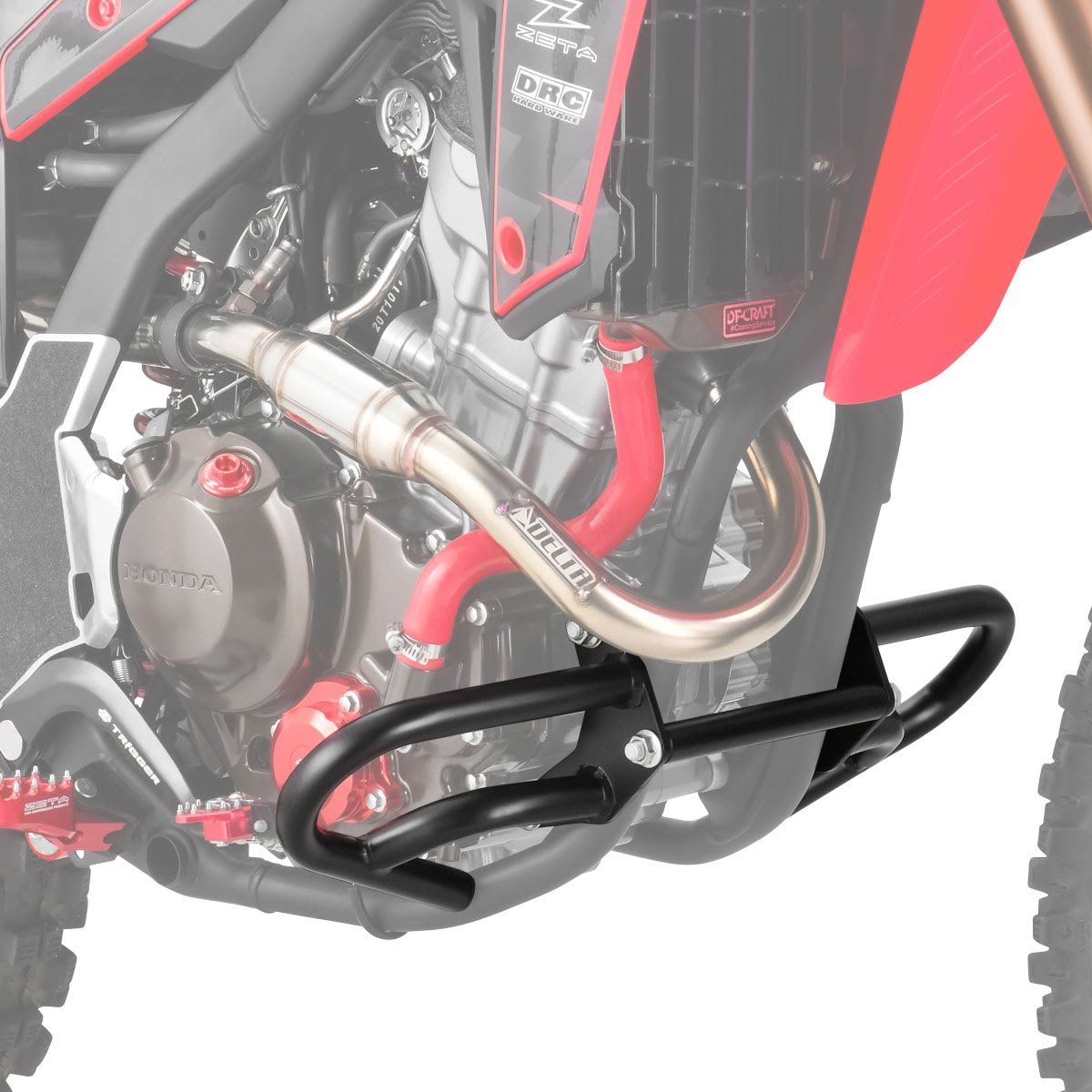 希少当時物TDR250 2YK純正オプション　アンダーガード　エンジンガード 希少当時物TDR250 2YK純正オプション アンダーガード エンジン