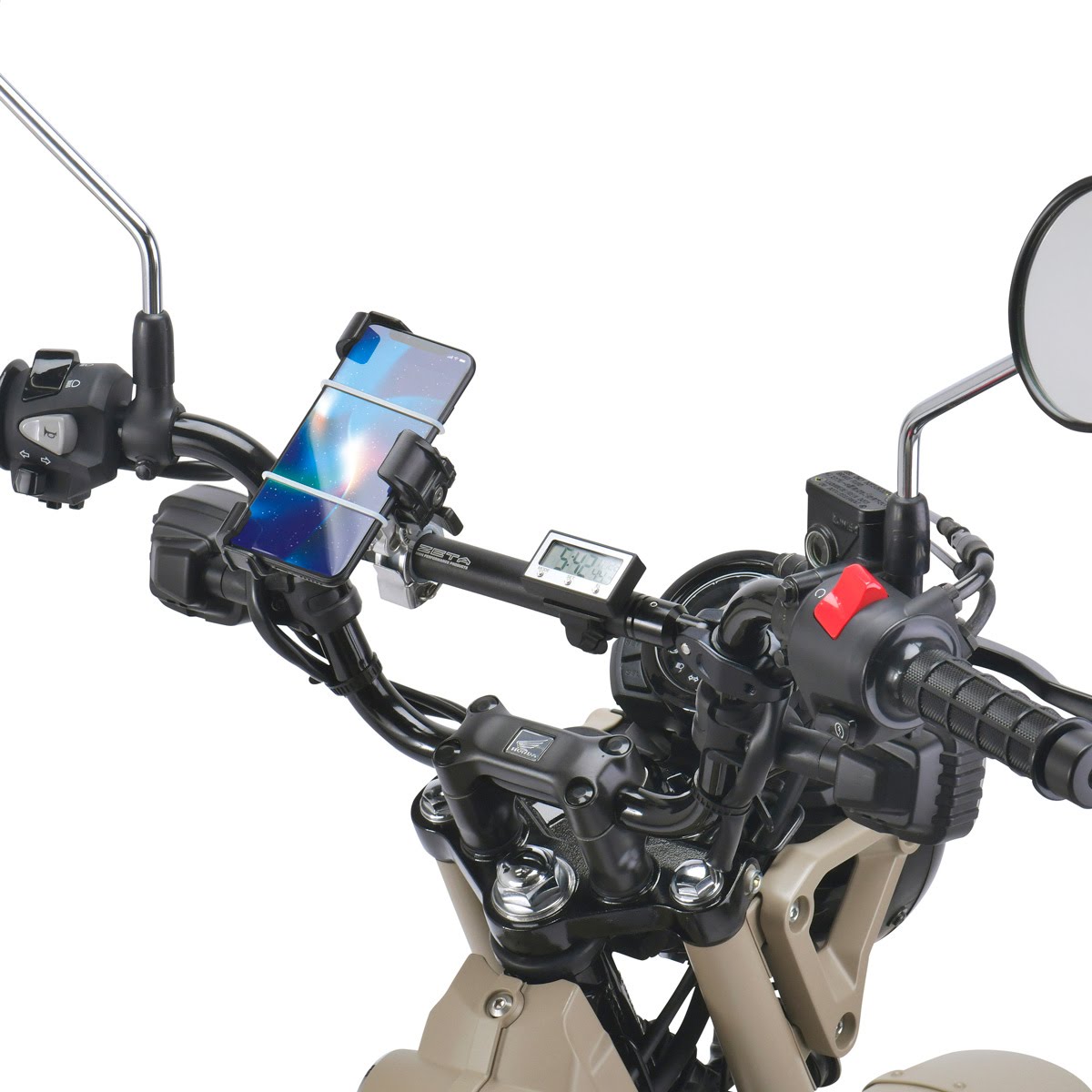 ZETA RACING アジャスタブル マウントバー ハンドルブレースタイプ