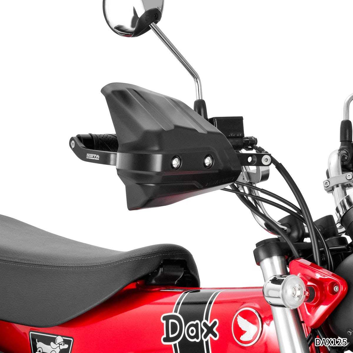ZETA アーマーハンドガード・スクードプロテクター CT125 未使用品 ZETA アドベンチャー アーマーハンドガードに CT125ハンターカブ