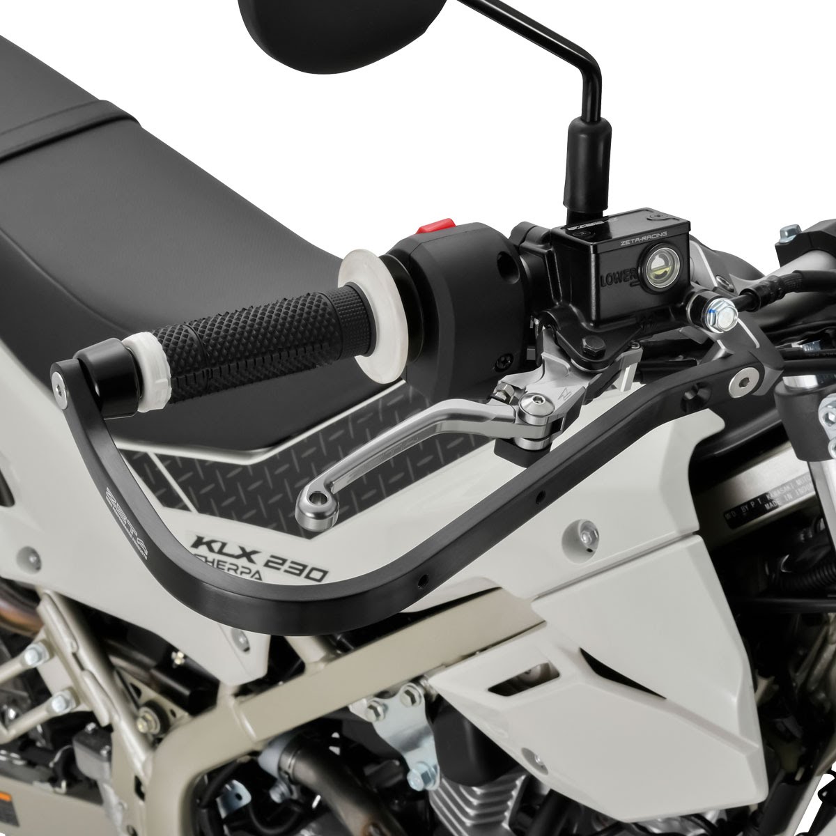 ZETA アドベンチャーアーマーハンドガード KLX230シェルパ 2025