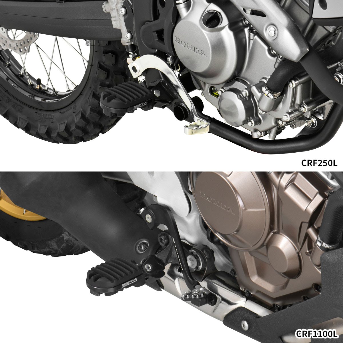 ZETA アドベンチャーフットペグ| Dirtbikeplus (ダートバイクプラス)