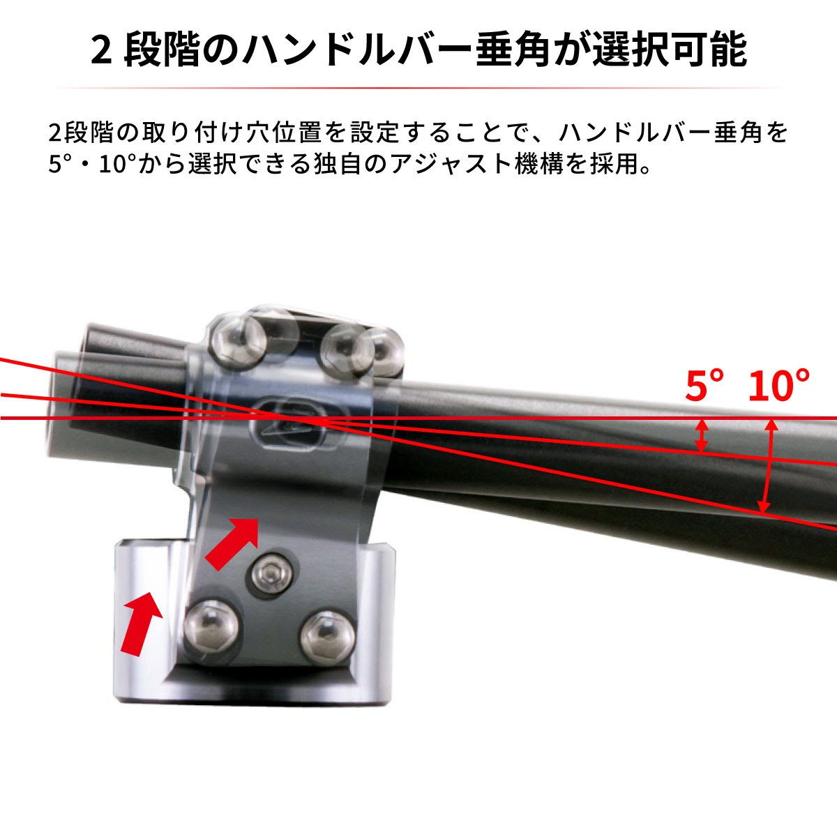 ZETA パイロットハンドル| Dirtbikeplus (ダートバイクプラス)